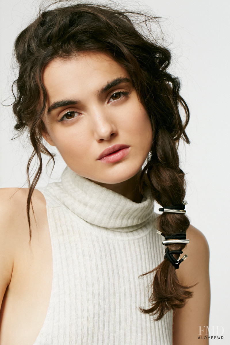 Blanca Padilla featured in  the Free People catalogue for Autumn/Winter 2015