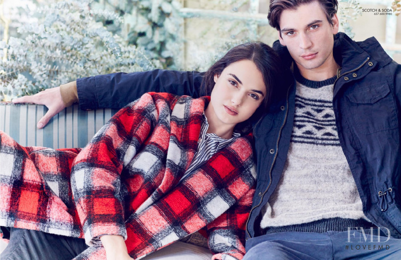 Blanca Padilla featured in  the South Coast Plaza Holiday Finds lookbook for Holiday 2015