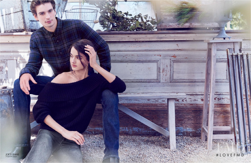 Blanca Padilla featured in  the South Coast Plaza Holiday Finds lookbook for Holiday 2015