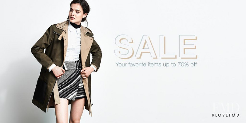 Blanca Padilla featured in  the Shopbop catalogue for Autumn/Winter 2015