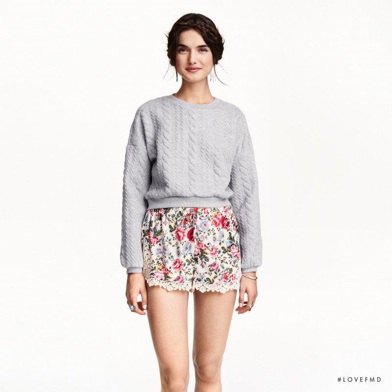 Blanca Padilla featured in  the H&M catalogue for Pre-Fall 2015