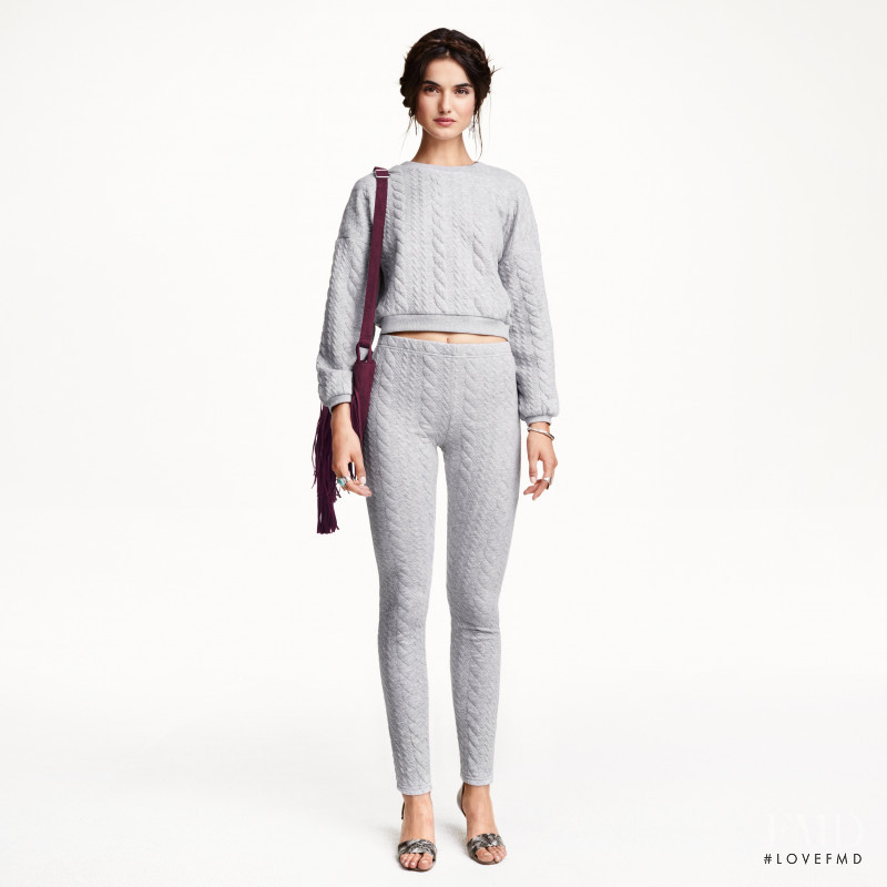 Blanca Padilla featured in  the H&M catalogue for Pre-Fall 2015