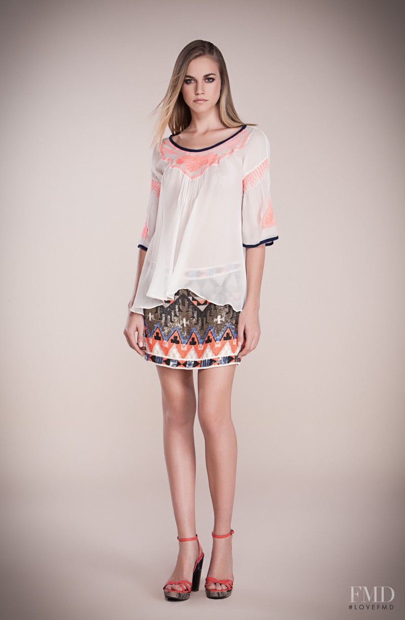 Marina Dociatti featured in  the A.Brand lookbook for Spring/Summer 2013