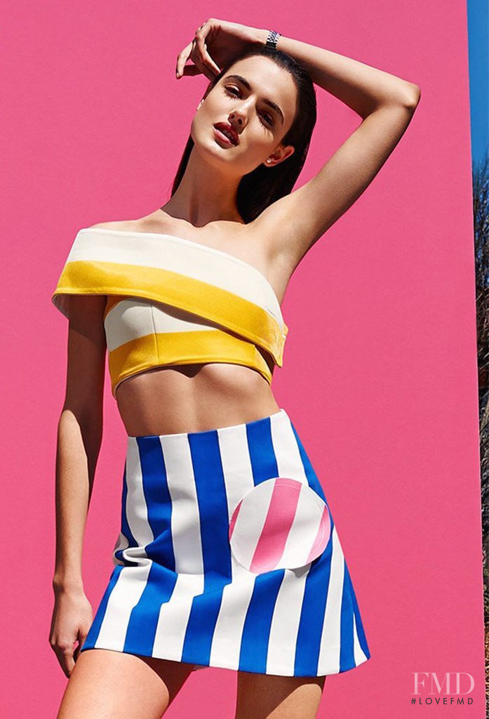 Blanca Padilla featured in  the Jacquemus lookbook for Spring/Summer 2015