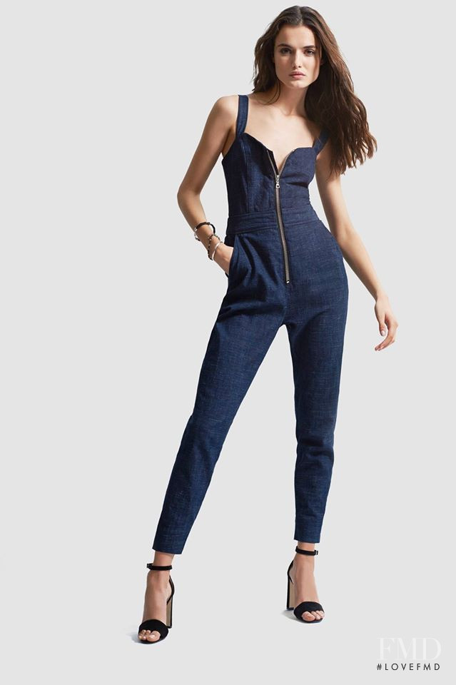 Blanca Padilla featured in  the 7 For All Mankind advertisement for Spring/Summer 2015