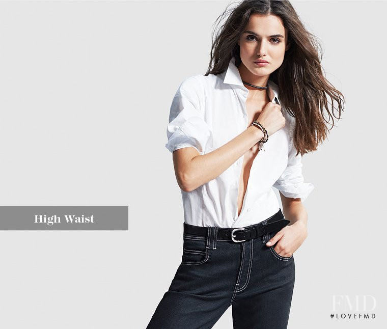 Blanca Padilla featured in  the 7 For All Mankind advertisement for Spring/Summer 2015