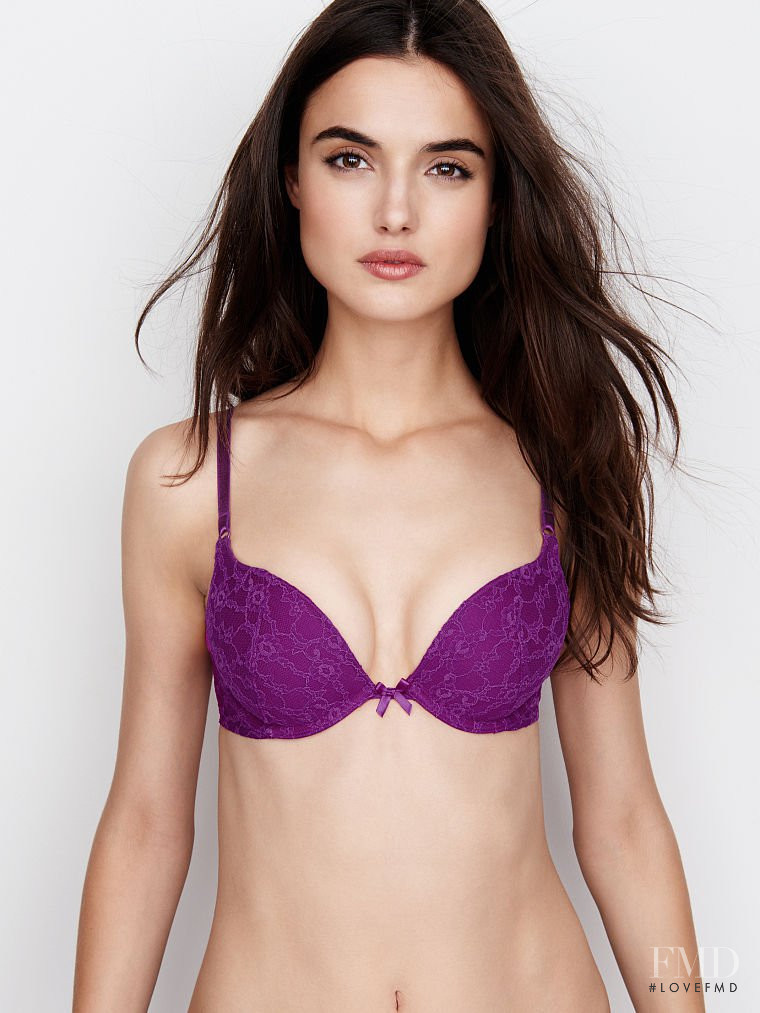 Blanca Padilla featured in  the Victoria\'s Secret Nightwear & Lingerie catalogue for Spring/Summer 2015