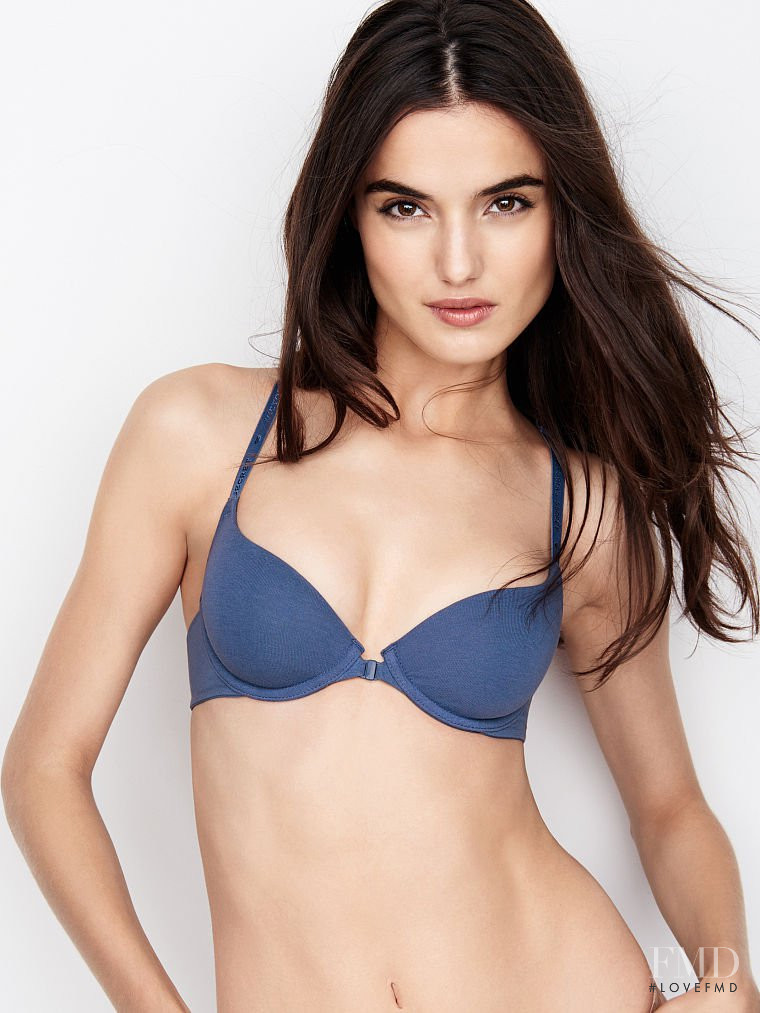 Blanca Padilla featured in  the Victoria\'s Secret Nightwear & Lingerie catalogue for Spring/Summer 2015