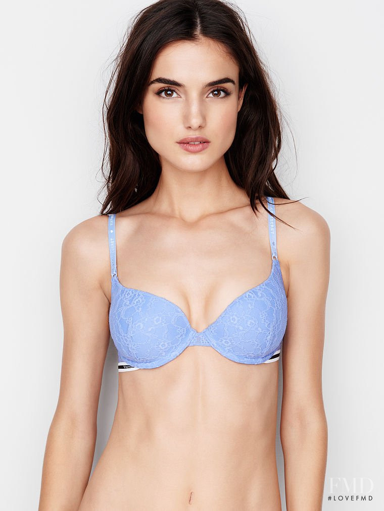 Blanca Padilla featured in  the Victoria\'s Secret Nightwear & Lingerie catalogue for Spring/Summer 2015