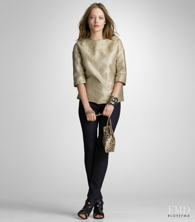 Olga Maliouk featured in  the Tory Burch catalogue for Spring 2010