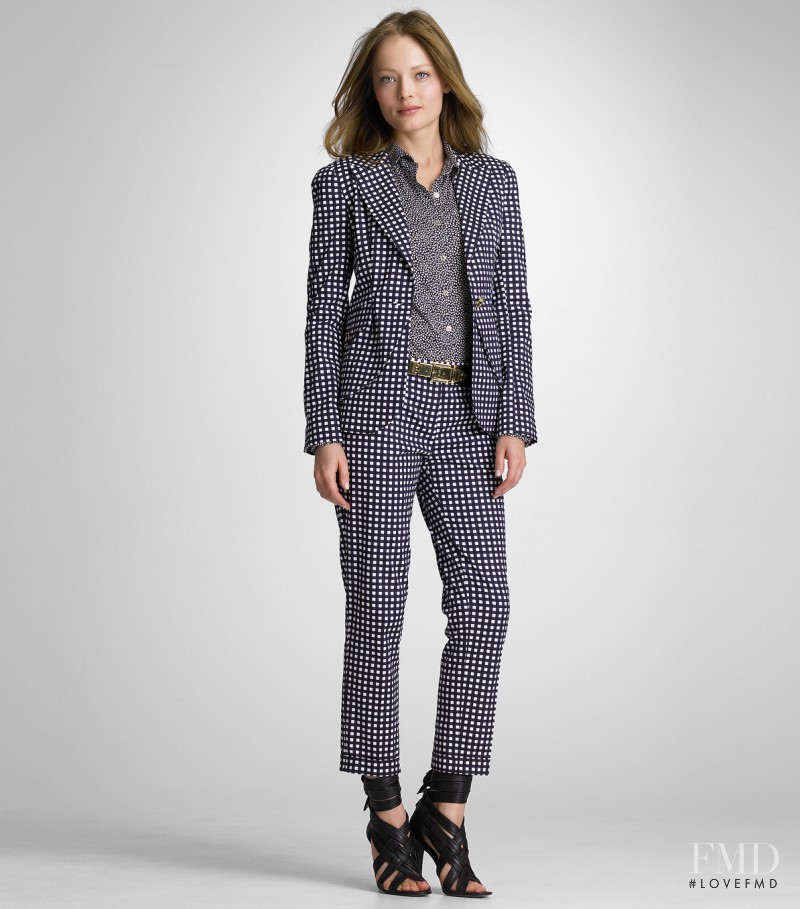 Olga Maliouk featured in  the Tory Burch catalogue for Spring 2010