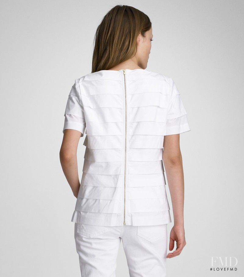 Olga Maliouk featured in  the Tory Burch catalogue for Spring 2010