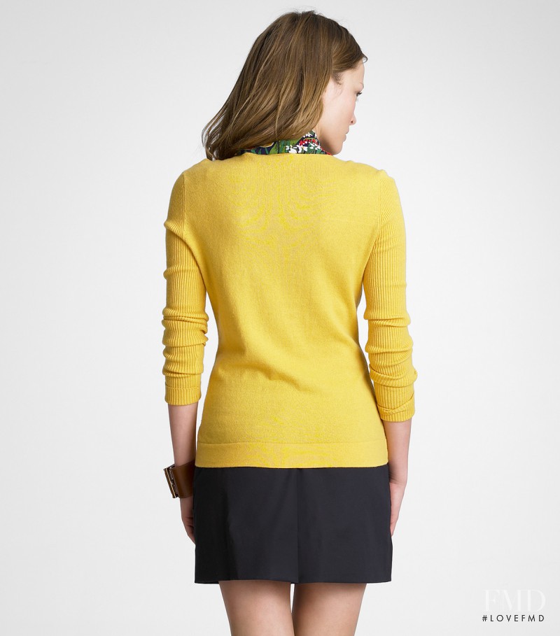 Olga Maliouk featured in  the Tory Burch catalogue for Spring 2010
