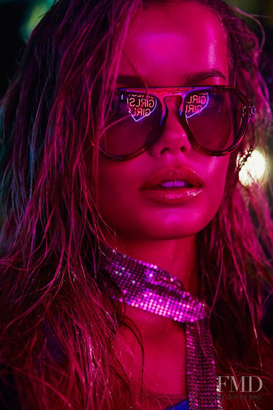 Frida Aasen featured in  the Nasty Gal X For Love & Lemons lookbook for Pre-Fall 2019