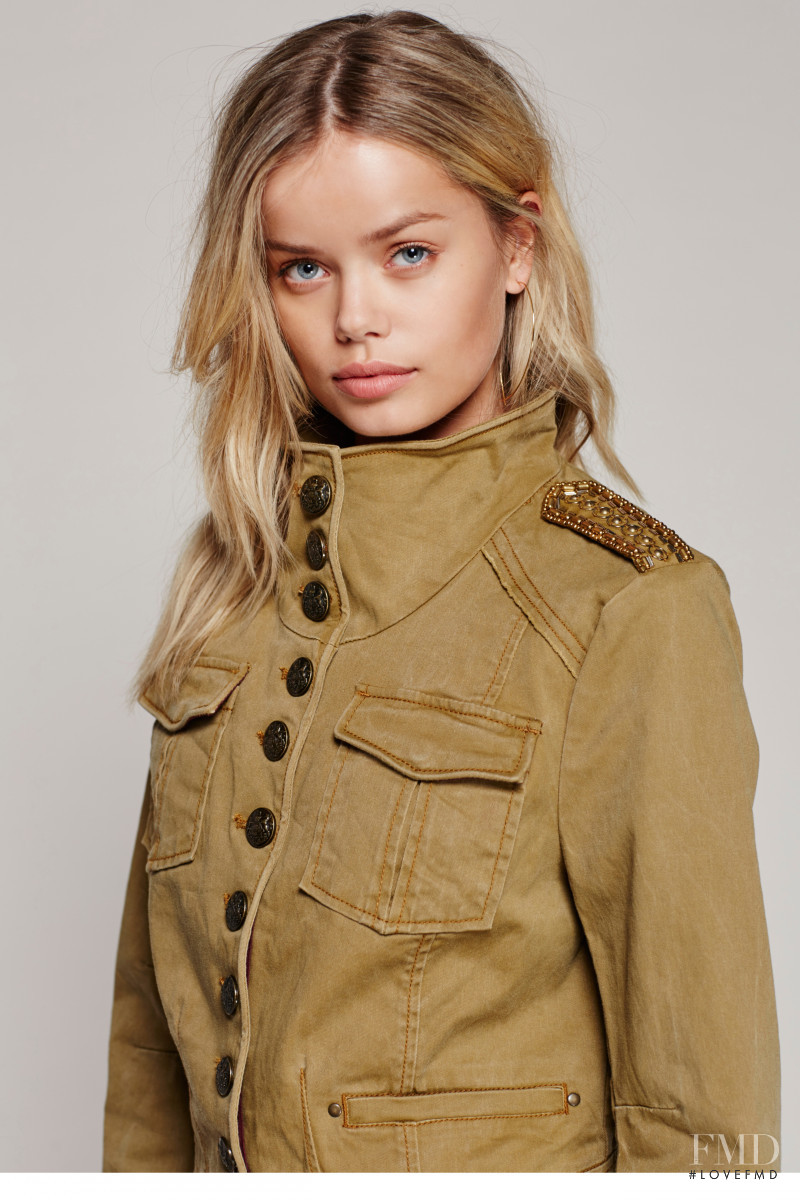 Frida Aasen featured in  the Free People catalogue for Spring/Summer 2016