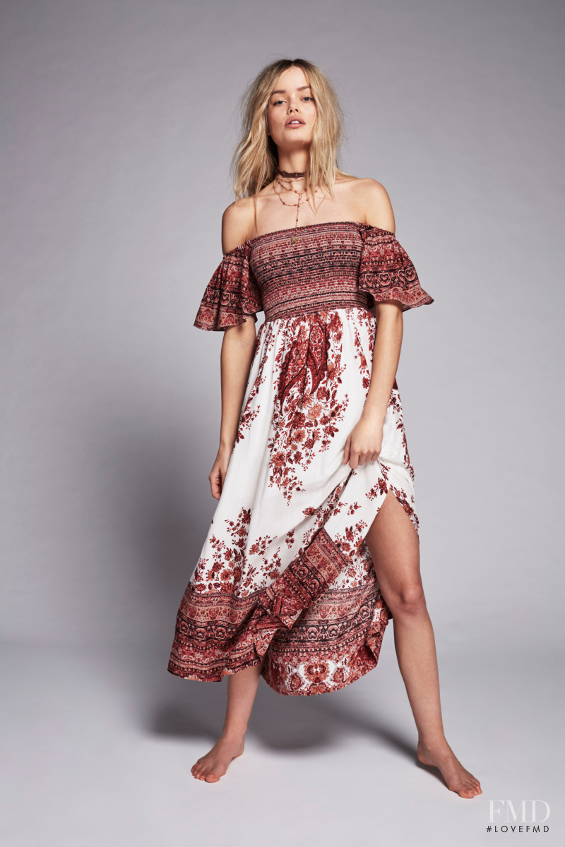 Frida Aasen featured in  the Free People catalogue for Spring/Summer 2016