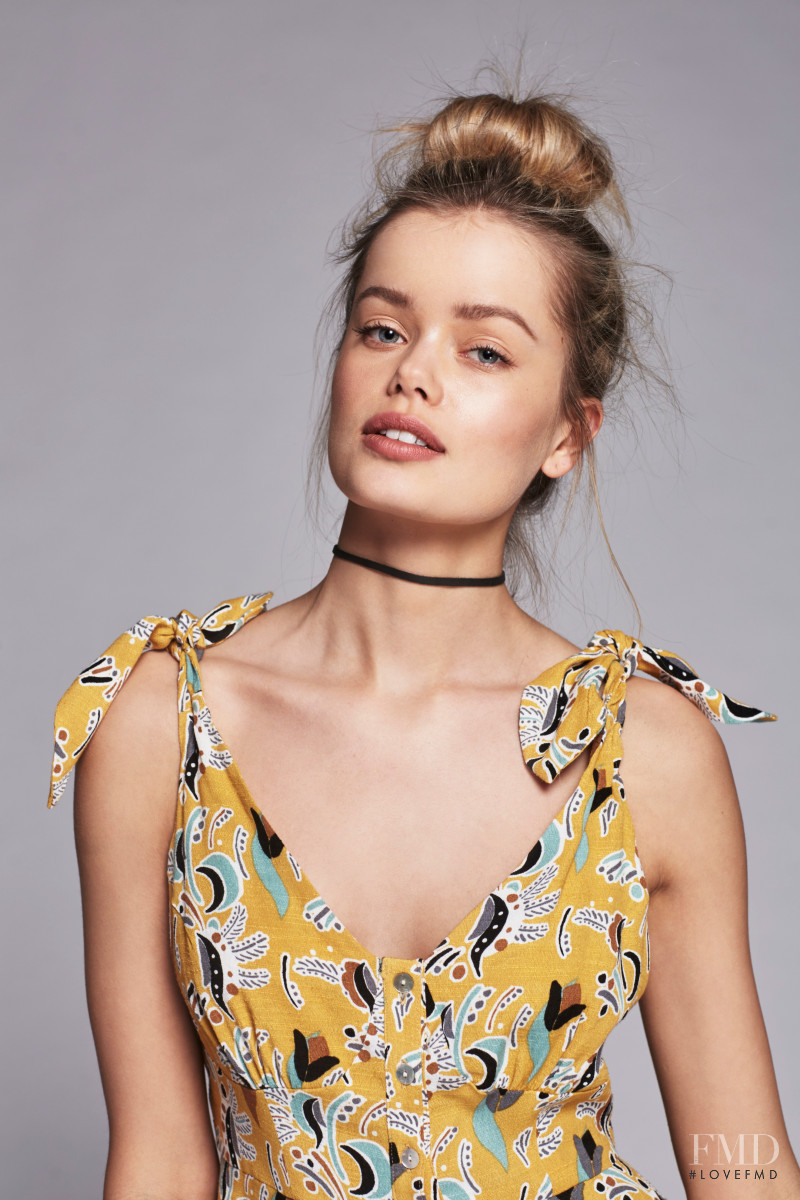 Frida Aasen featured in  the Free People catalogue for Spring/Summer 2016