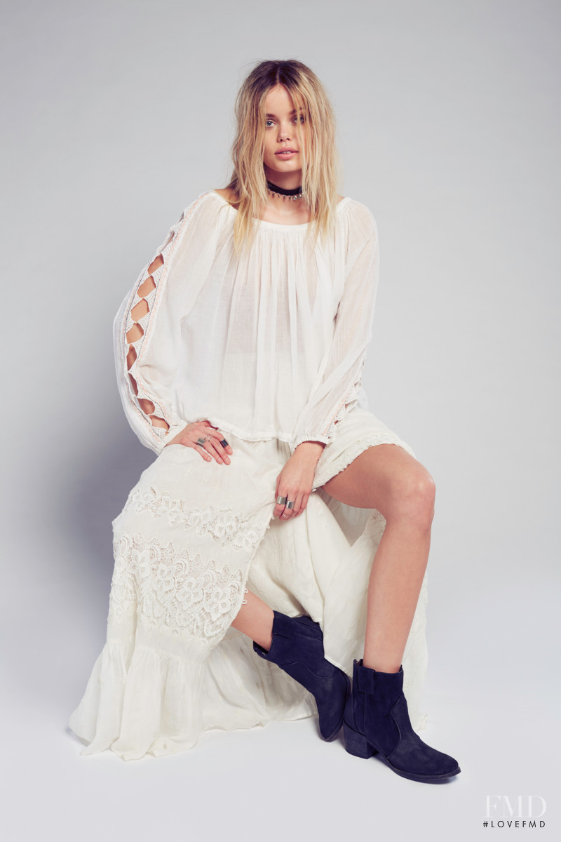 Frida Aasen featured in  the Free People catalogue for Spring/Summer 2016