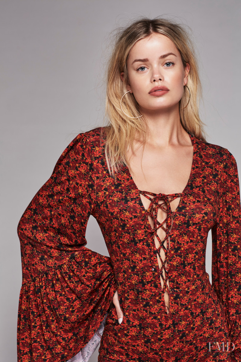 Frida Aasen featured in  the Free People catalogue for Spring/Summer 2016