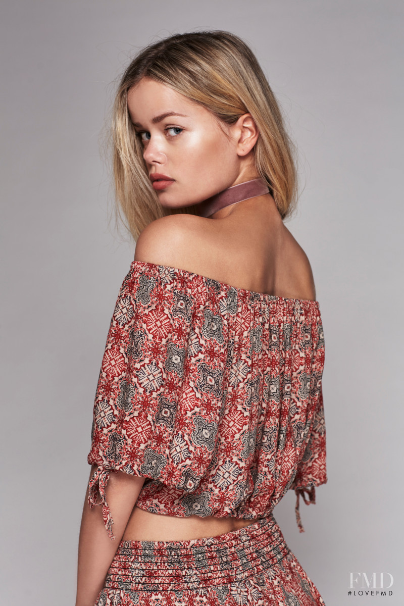 Frida Aasen featured in  the Free People catalogue for Spring/Summer 2016