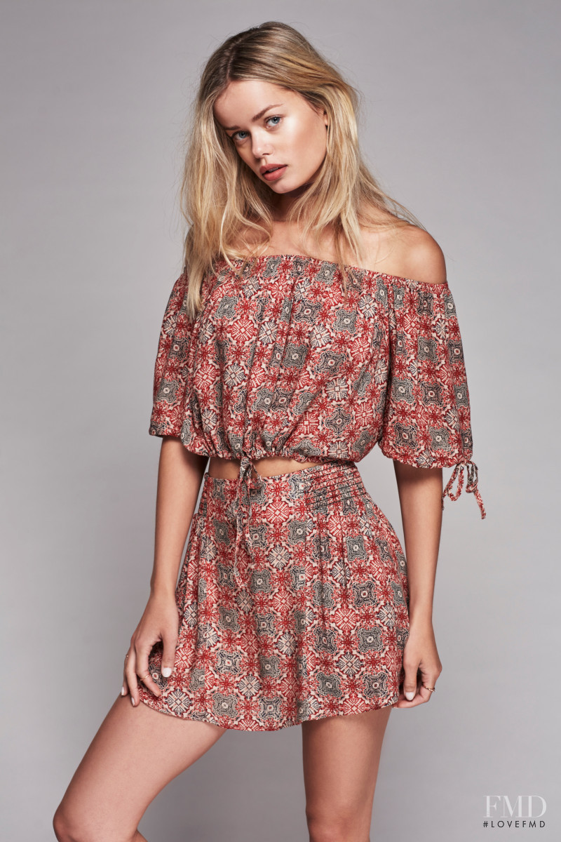 Frida Aasen featured in  the Free People catalogue for Spring/Summer 2016