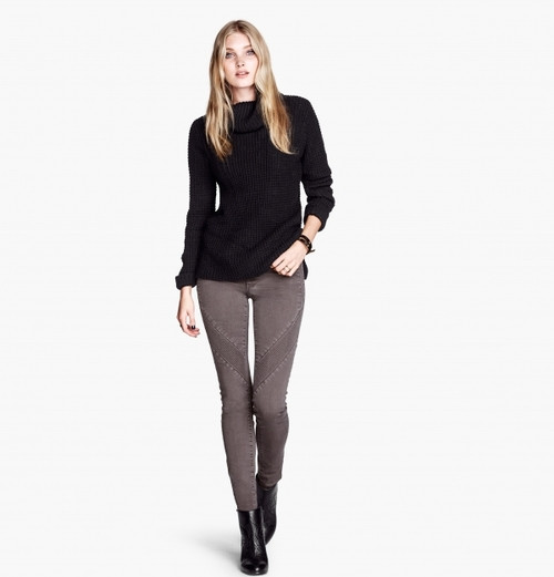 Elsa Hosk featured in  the H&M catalogue for Fall 2013