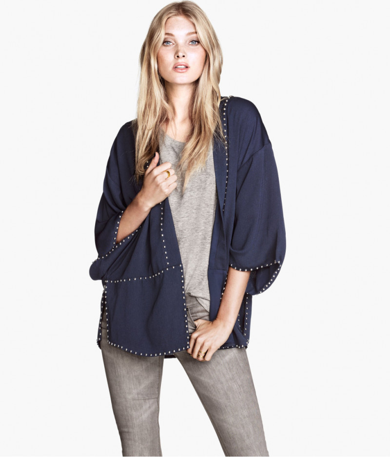 Elsa Hosk featured in  the H&M catalogue for Fall 2013