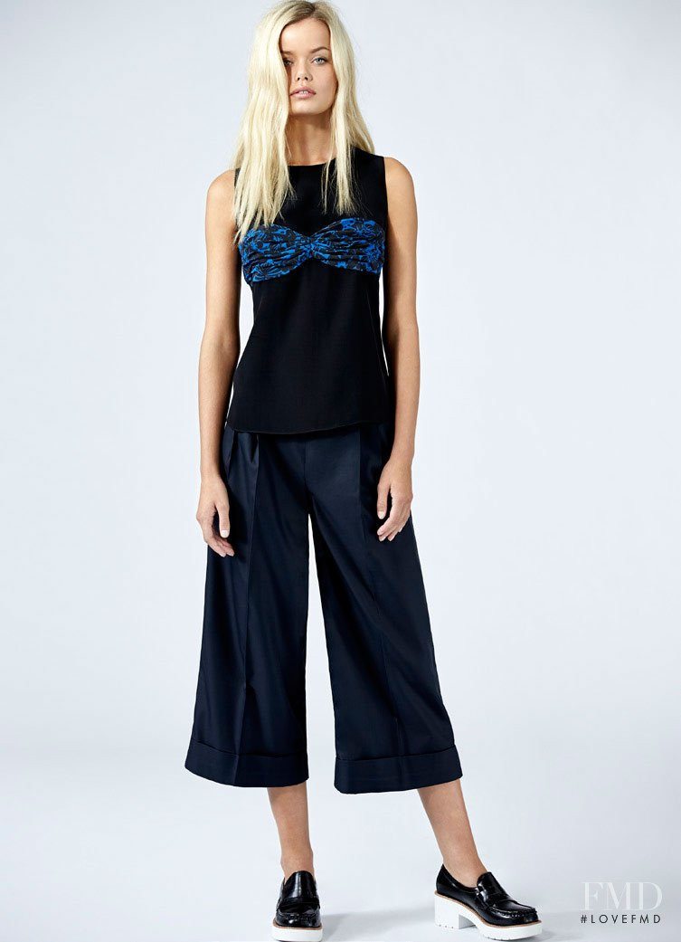 Frida Aasen featured in  the Friends & Associates lookbook for Spring/Summer 2014
