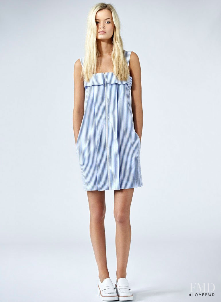 Frida Aasen featured in  the Friends & Associates lookbook for Spring/Summer 2014