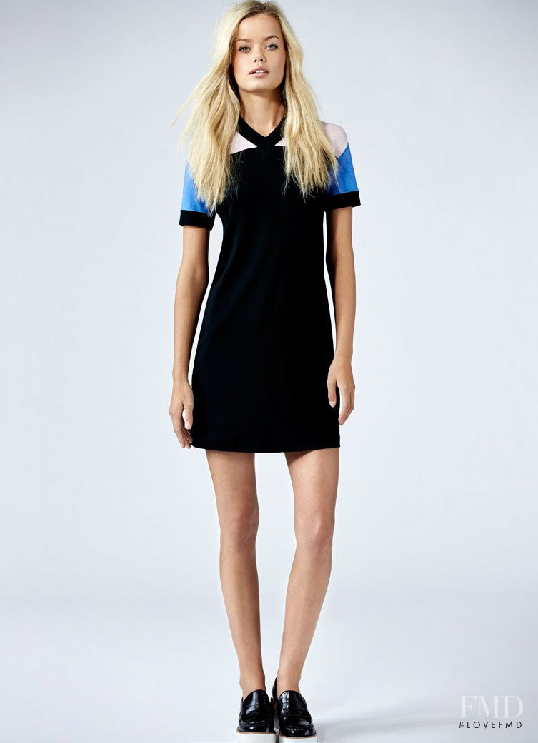 Frida Aasen featured in  the Friends & Associates lookbook for Spring/Summer 2014