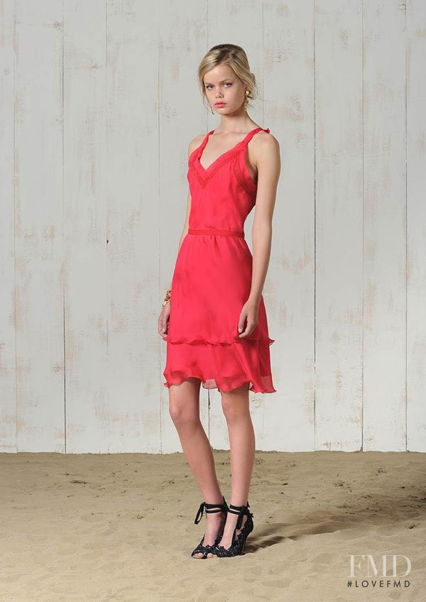 Frida Aasen featured in  the Philosophy di Lorenzo Serafini lookbook for Resort 2012