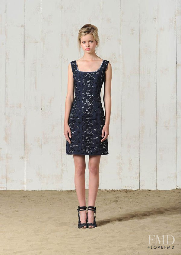 Frida Aasen featured in  the Philosophy di Lorenzo Serafini lookbook for Resort 2012