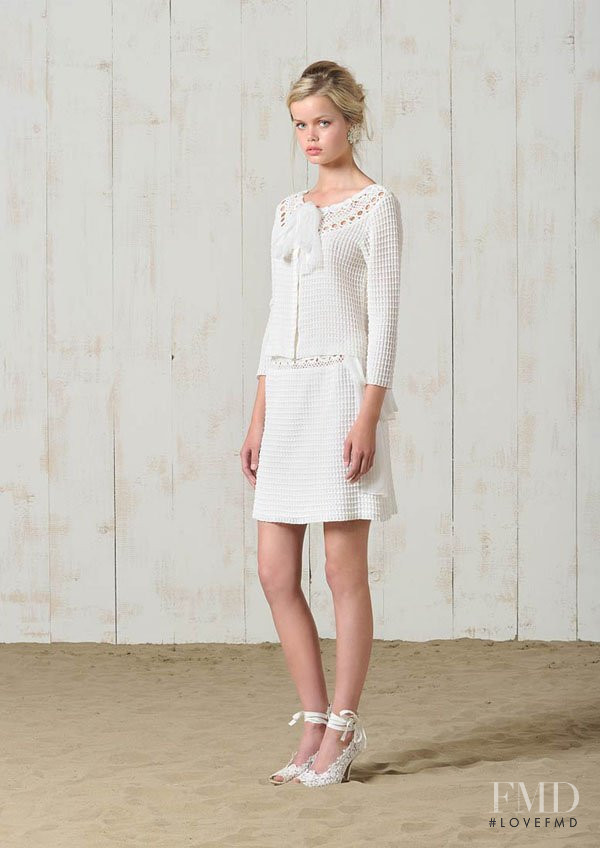 Frida Aasen featured in  the Philosophy di Lorenzo Serafini lookbook for Resort 2012