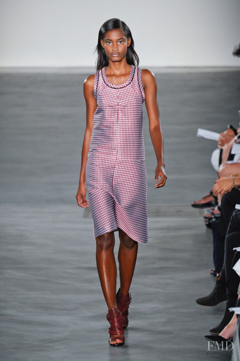 Melodie Monrose featured in  the Derek Lam fashion show for Spring/Summer 2013