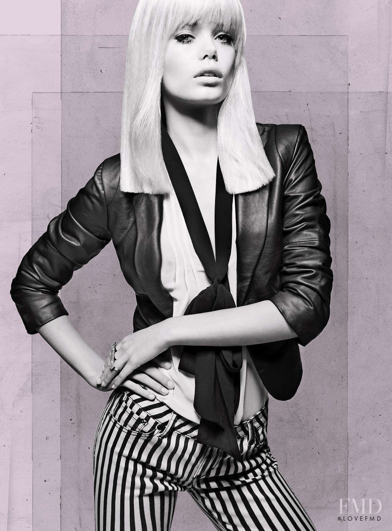 Frida Aasen featured in  the Simons - La Maison Simons Twik lookbook for Fall 2012
