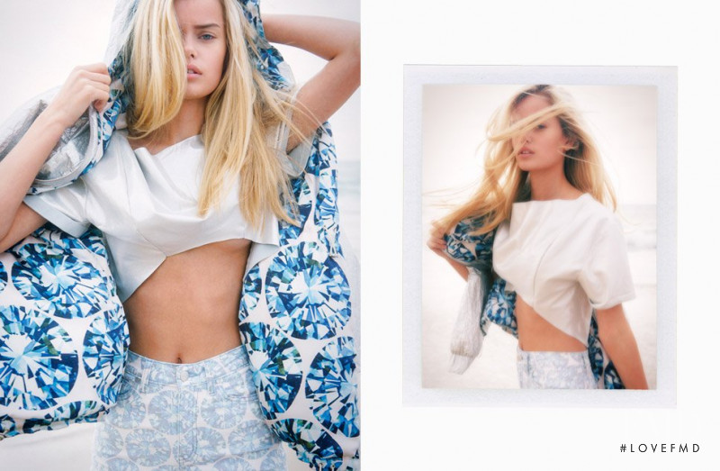 Frida Aasen featured in  the Nasty Gal lookbook for Holiday 2012