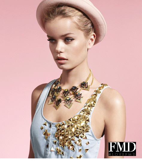 Frida Aasen featured in  the H&M Divided Perfect Pieses catalogue for Spring/Summer 2013