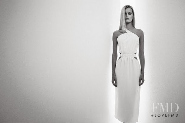 Frida Aasen featured in  the Cushnie Et Ochs advertisement for Spring/Summer 2014