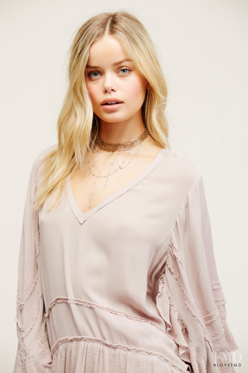 Frida Aasen featured in  the Free People catalogue for Pre-Fall 2016