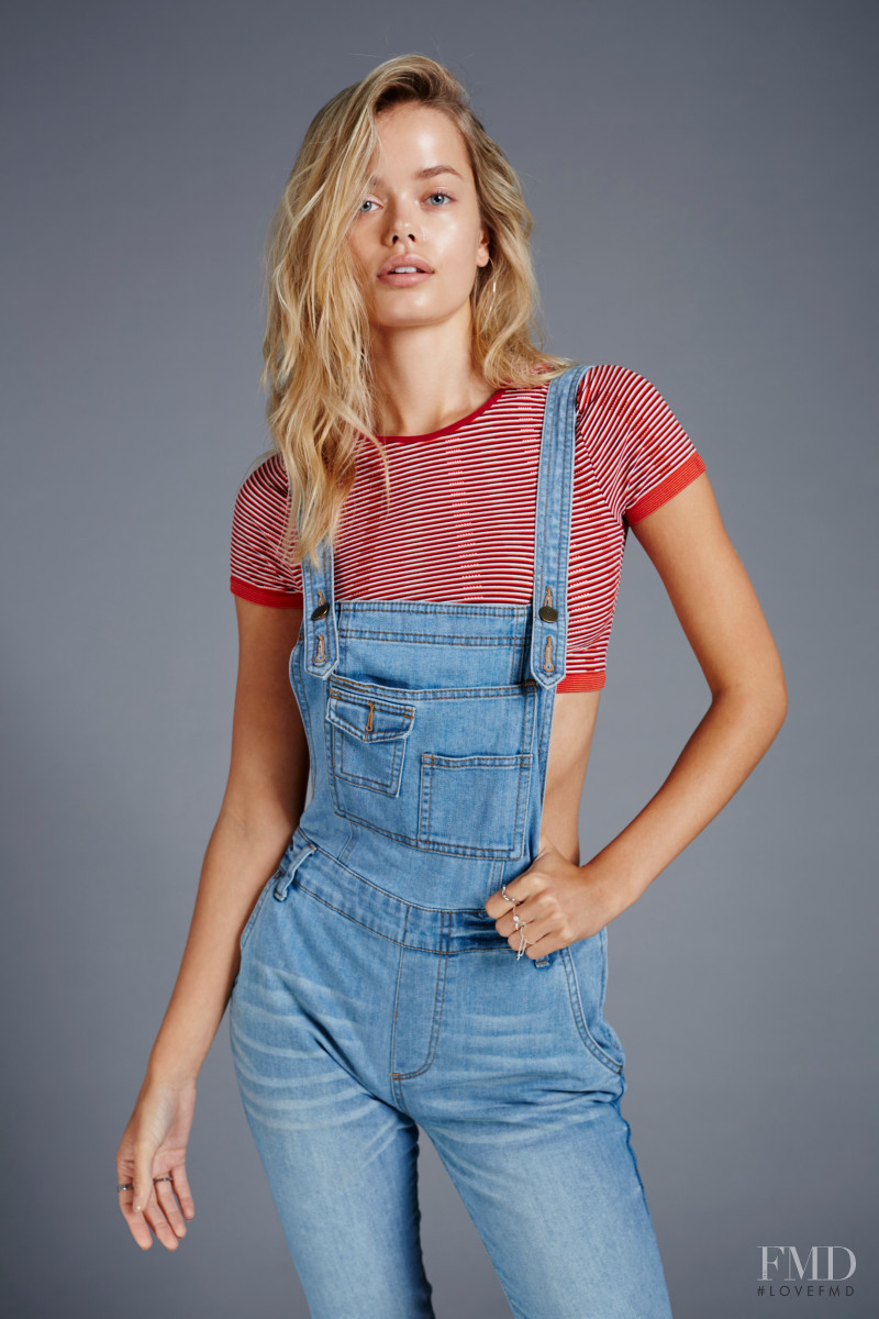 Frida Aasen featured in  the Free People catalogue for Pre-Fall 2016