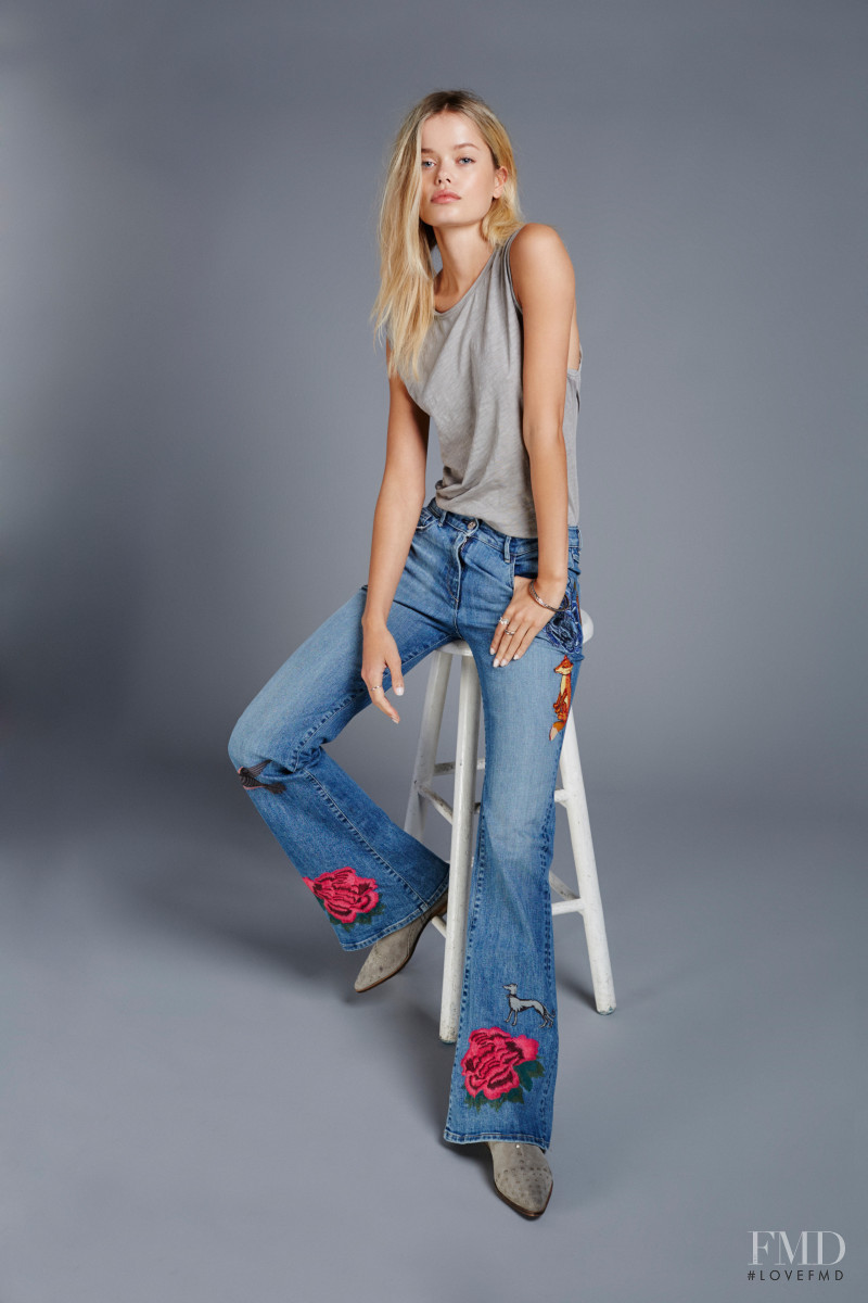 Frida Aasen featured in  the Free People catalogue for Pre-Fall 2016