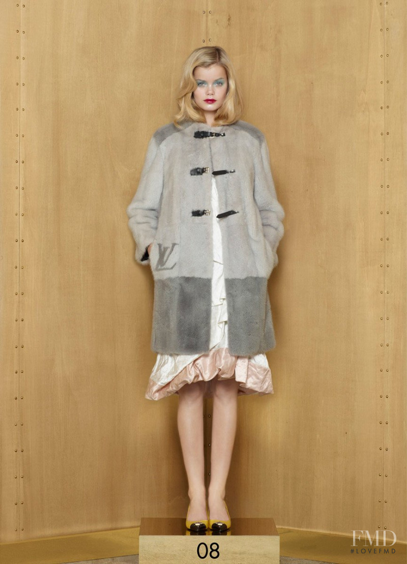 Frida Aasen featured in  the Louis Vuitton lookbook for Pre-Fall 2012