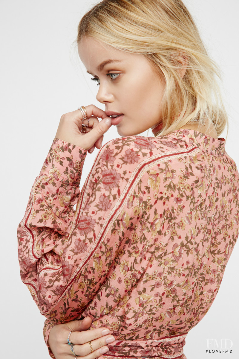 Frida Aasen featured in  the Free People catalogue for Autumn/Winter 2016