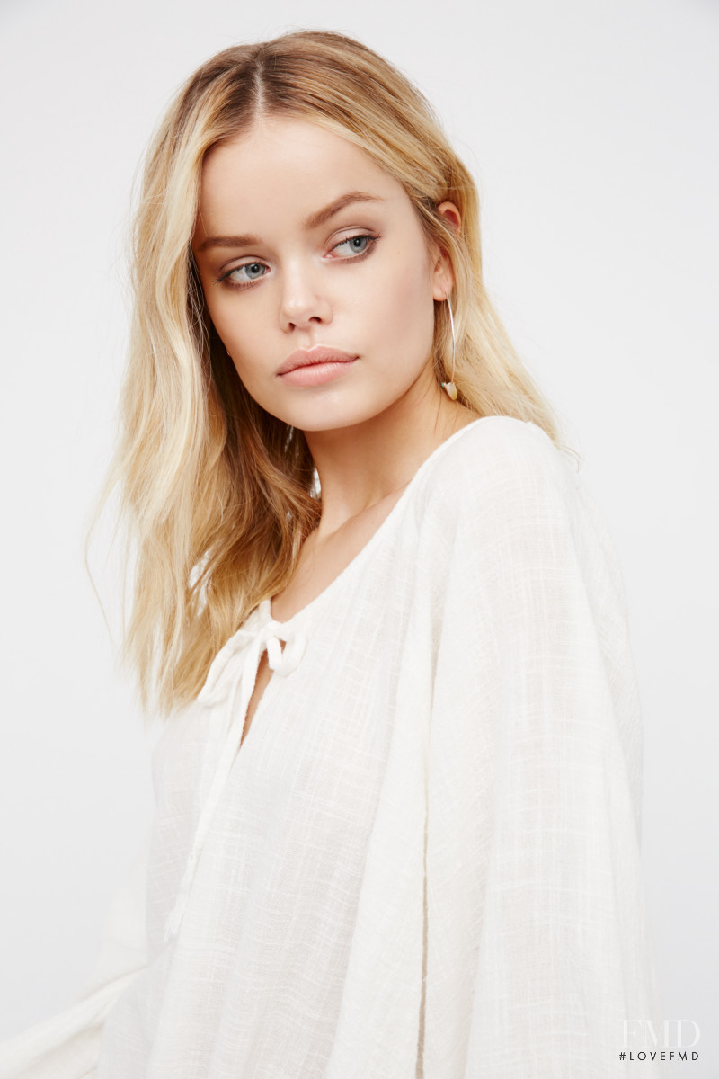 Frida Aasen featured in  the Free People catalogue for Spring/Summer 2017