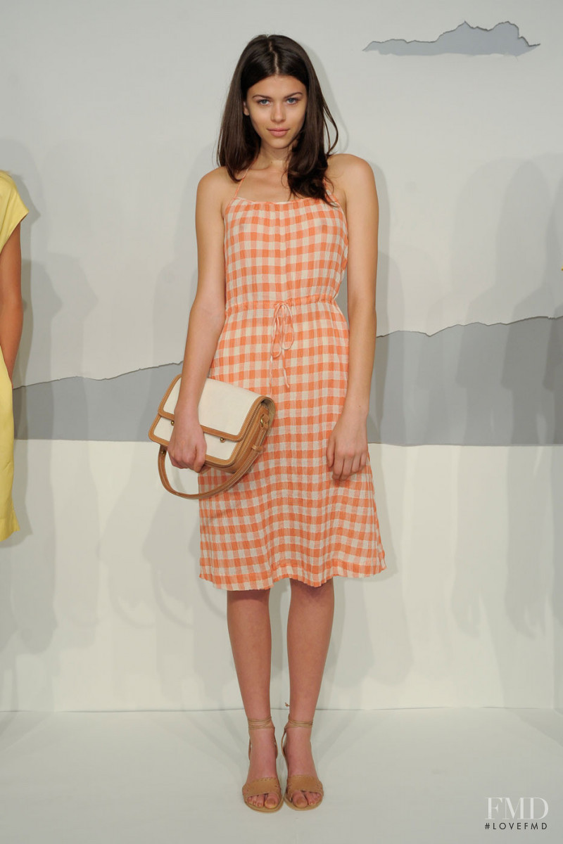 Georgia Fowler featured in  the Steven Alan fashion show for Spring/Summer 2012