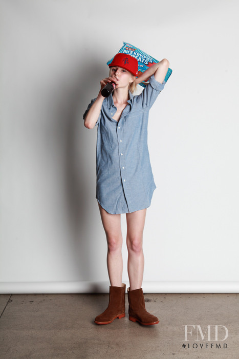 Corinna Studier featured in  the Mark McNairy New Amsterdam lookbook for Spring/Summer 2012