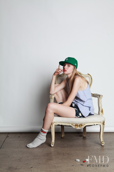 Corinna Studier featured in  the Mark McNairy New Amsterdam lookbook for Spring/Summer 2012