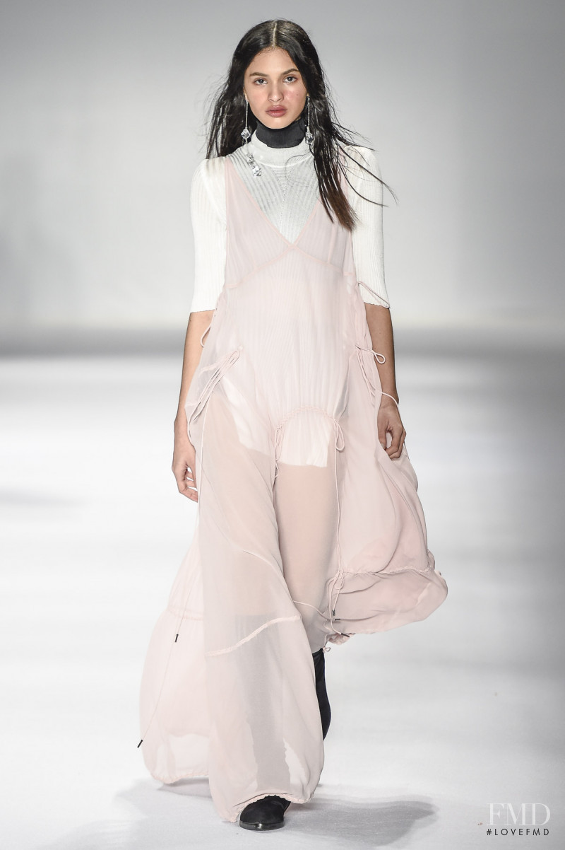 Aira Ferreira featured in  the Osklen fashion show for Autumn/Winter 2017