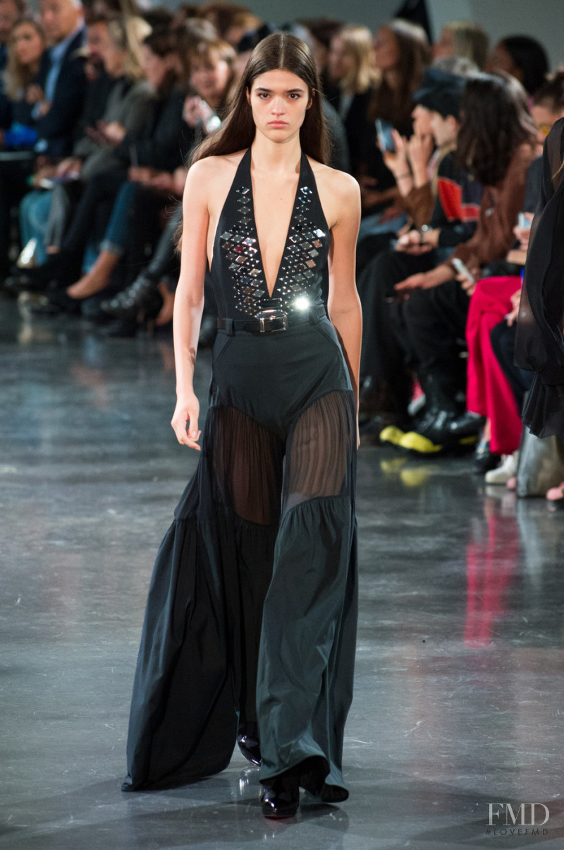 Alexandra Maria Micu featured in  the Mugler fashion show for Spring/Summer 2018