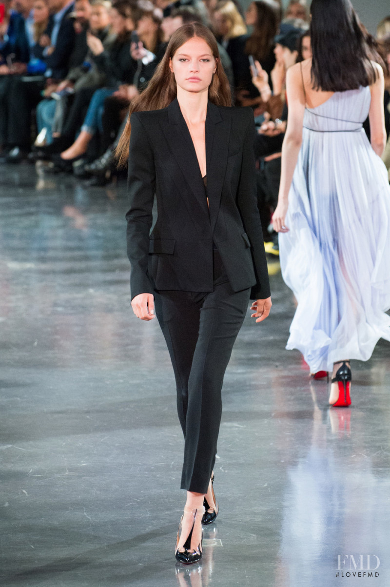 Faretta Radic featured in  the Mugler fashion show for Spring/Summer 2018